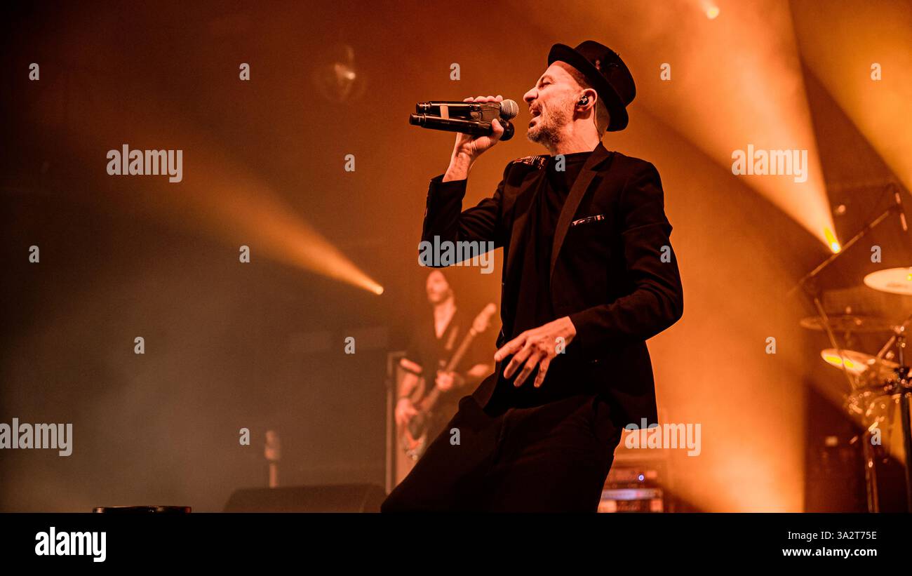 Subsonica concerto dal vivo ad Alcatraz (Milano), 11 marzo 2025 © Giorgia De dato Foto Stock