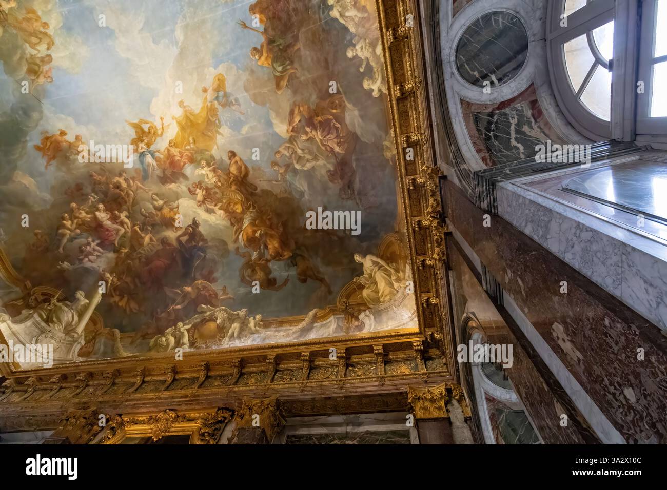 interno del palazzo Foto Stock