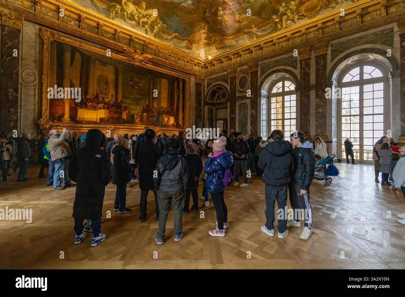 interno del palazzo Foto Stock