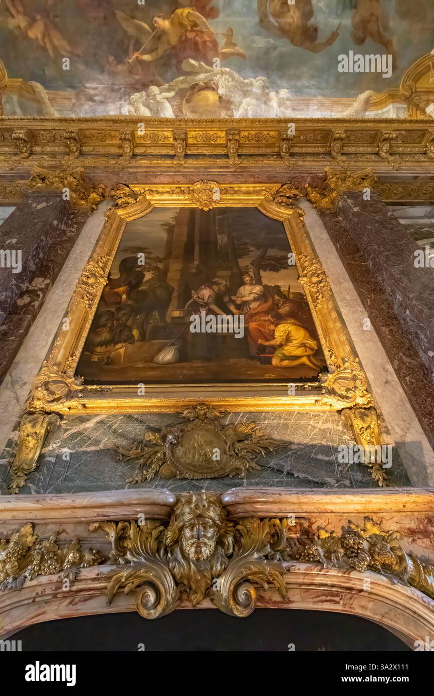 interno del palazzo Foto Stock