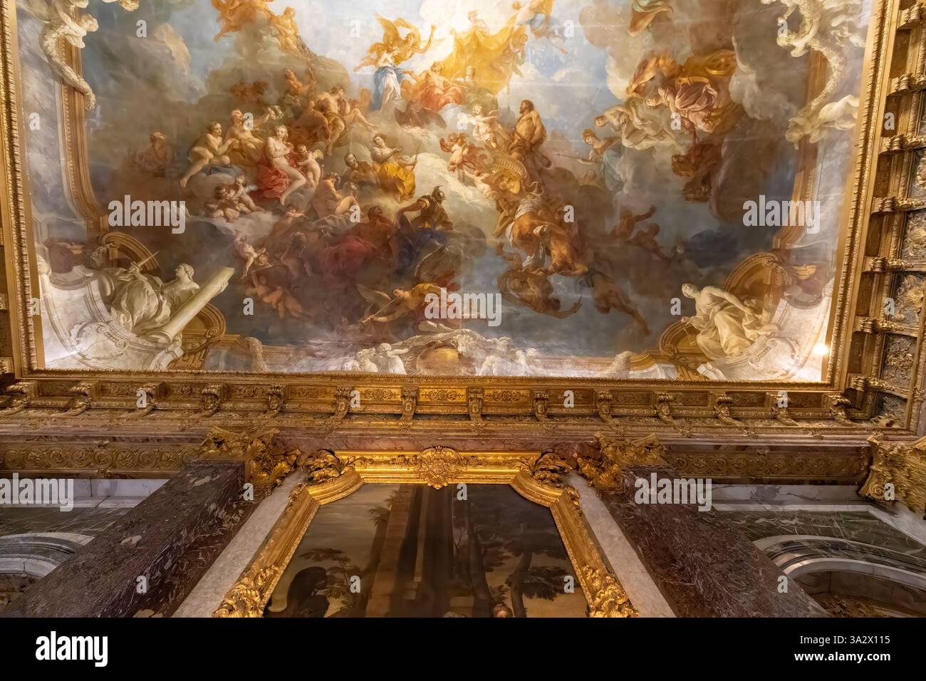 interno del palazzo Foto Stock