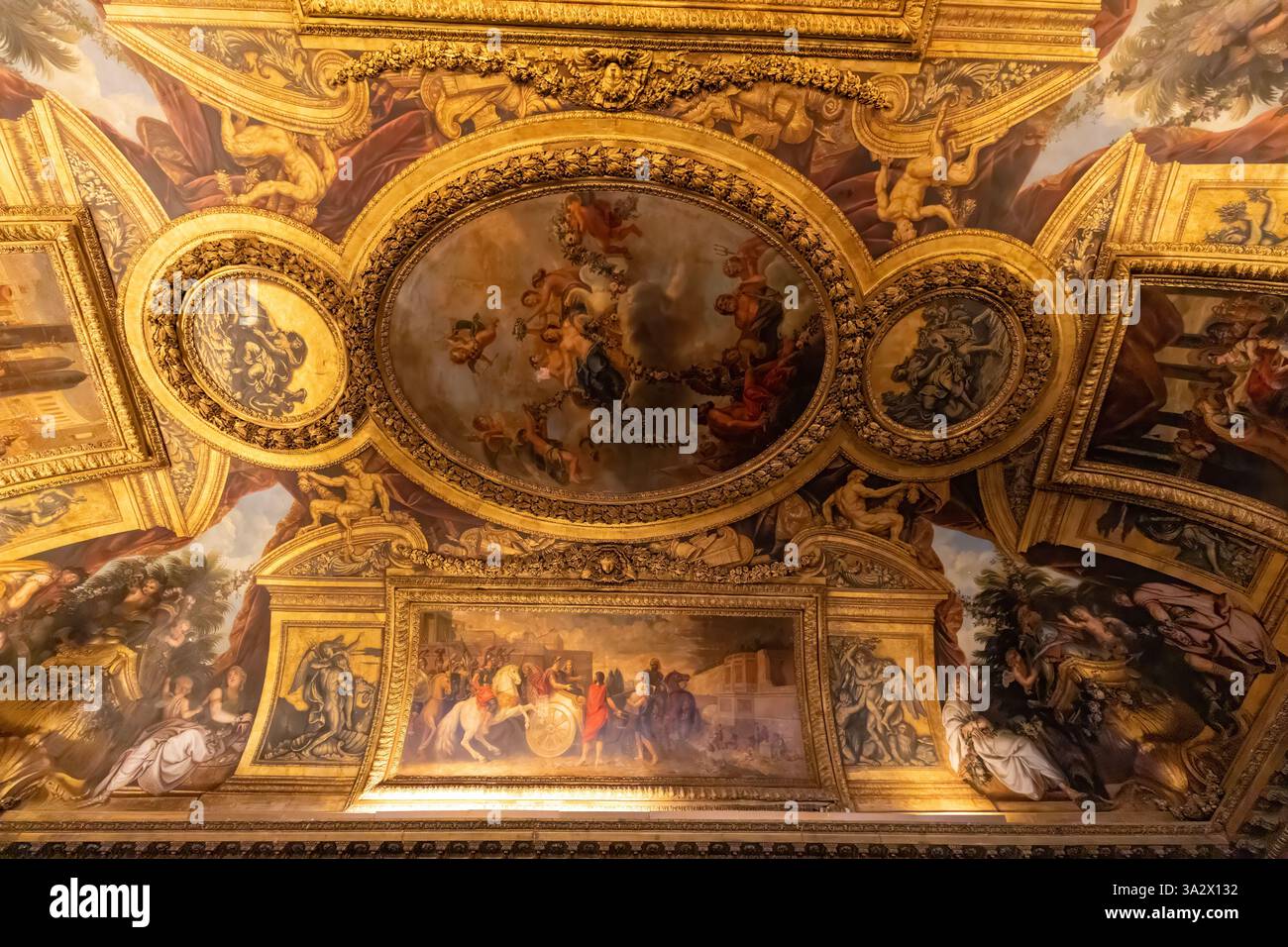 interno del palazzo Foto Stock