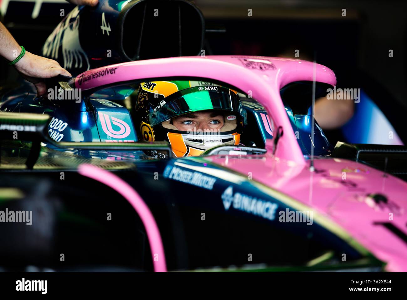 GASLY Pierre (fra), Alpine F1 Team A525, ritratto durante il Gran Premio d'Australia di Formula 1 Louis Vuitton 2025, 1° round del Campionato del mondo di Formula 1 FIA 2025 dal 14 al 16 marzo 2025 sull'Albert Park Grand Prix Circuit di Melbourne, Australia Foto Stock