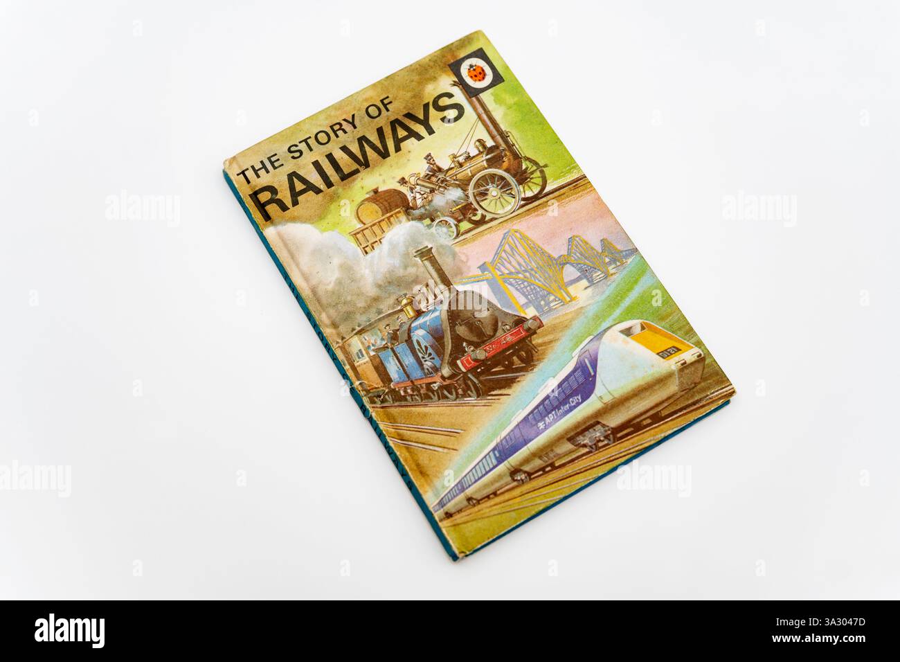 The Story of Railways pubblicato da Ladybird Books Foto Stock