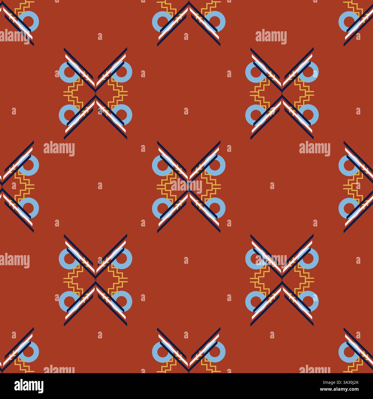 Motivo tessile senza cuciture. Forma della linea astratta motivo geometrico motivo di base sfondo continuo. Camicia uomo su tutto il blocco di stampa. Illustrazione Vettoriale
