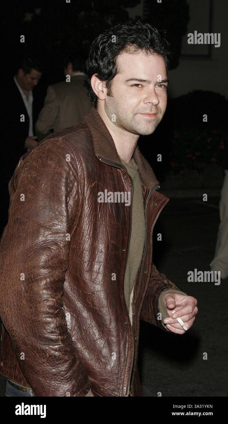24 gennaio 2005 - Los Angeles, CALIFORNIA, Stati Uniti - RORY COCHRANE -. NASCONDI E CERCA - PRIMA MONDIALE -. ZANUCK THEATER, TWENTIETH CENTURY FOX, LOS ANGELES, CALIFORNIA -.01-24-2005 -. NINA PROMMER/ 2005.K41188NP(immagine di credito: © Globe Photos/ZUMAPRESS.com) Foto Stock