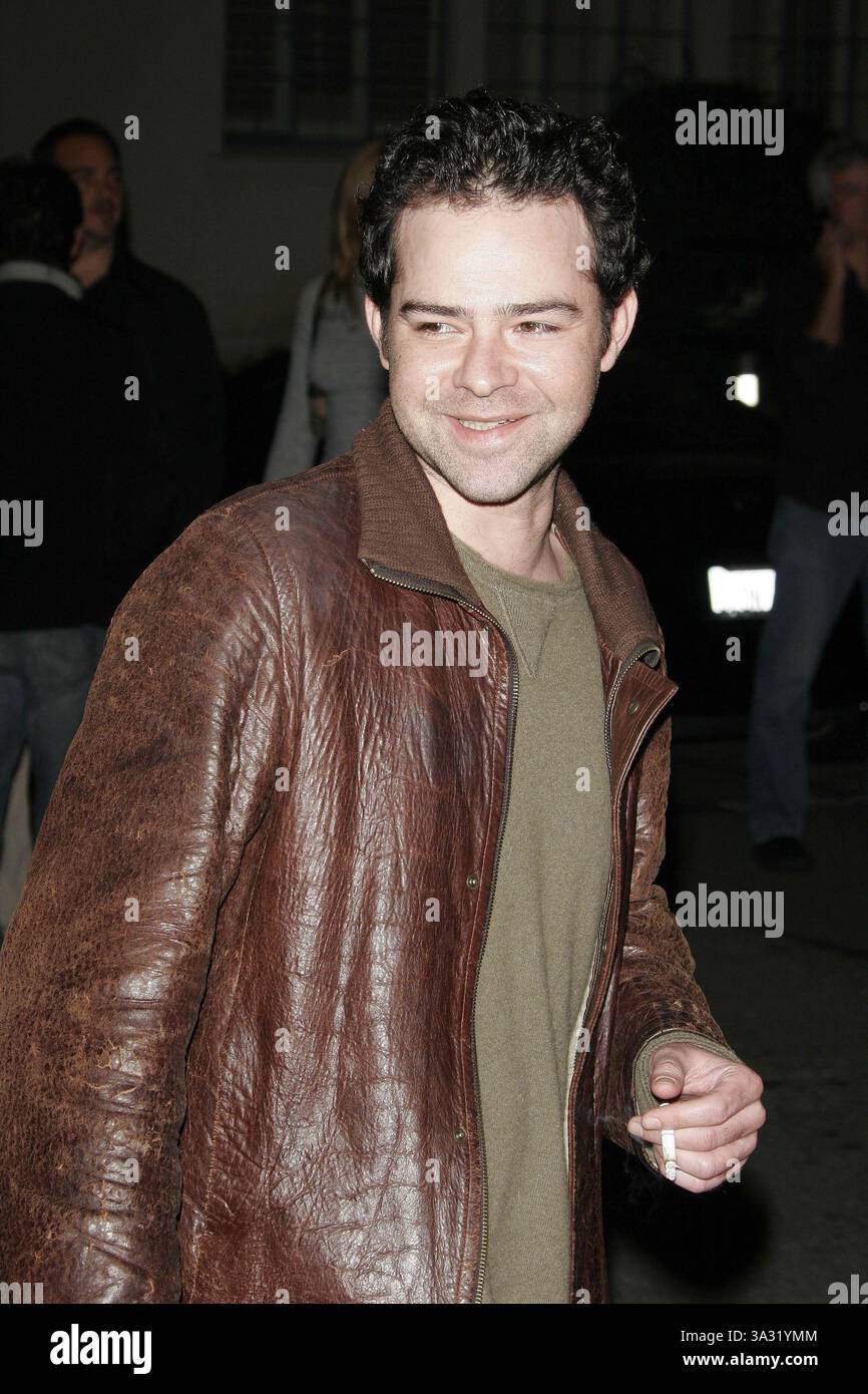 24 gennaio 2005 - Los Angeles, CALIFORNIA, Stati Uniti - RORY COCHRANE -. NASCONDI E CERCA - PRIMA MONDIALE -. ZANUCK THEATER, TWENTIETH CENTURY FOX, LOS ANGELES, CALIFORNIA -.01-24-2005 -. NINA PROMMER/ 2005.K41188NP(immagine di credito: © Globe Photos/ZUMAPRESS.com) Foto Stock