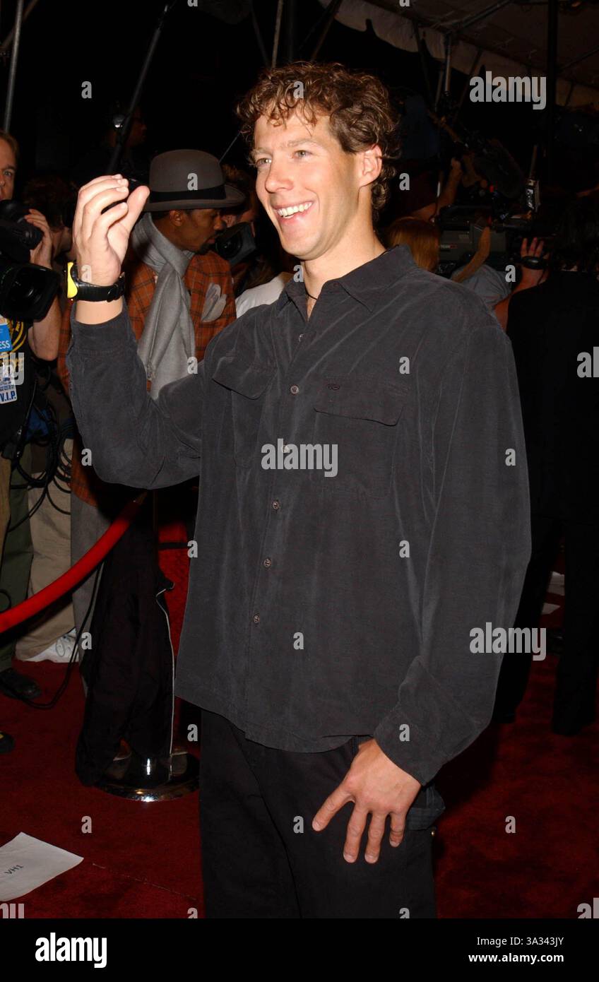 21 OTTOBRE 2003 - K33627AR. OTTAVO PREMIO ANNUALE GQ ''UOMINI DELL'ANNO'' ALLA REGENT WALL STREET DI NEW YORK. 21/10/2003. ANDREA RENAULT/ARON RALSTON. (Immagine di credito: © Globe Photos/ZUMAPRESS.com) Foto Stock