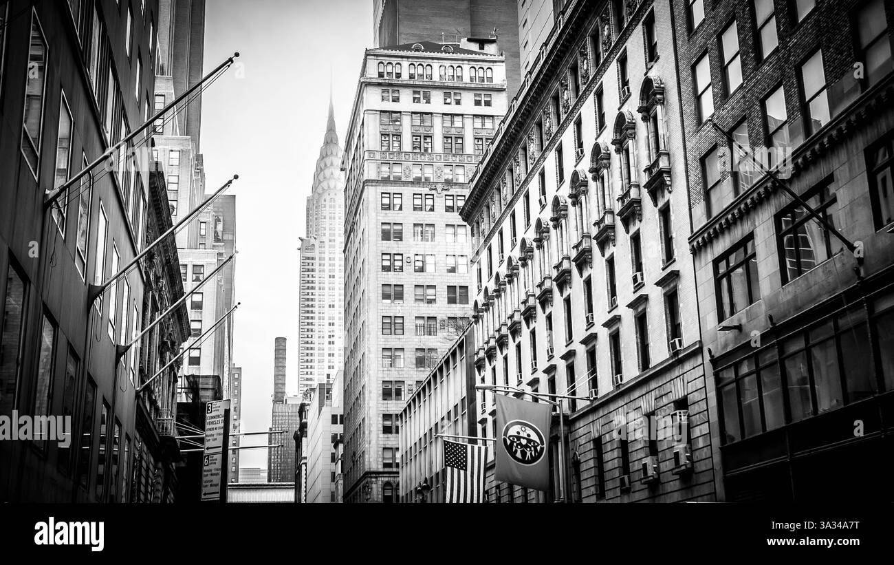 Un'altra veduta dell'Empire State Building Foto Stock