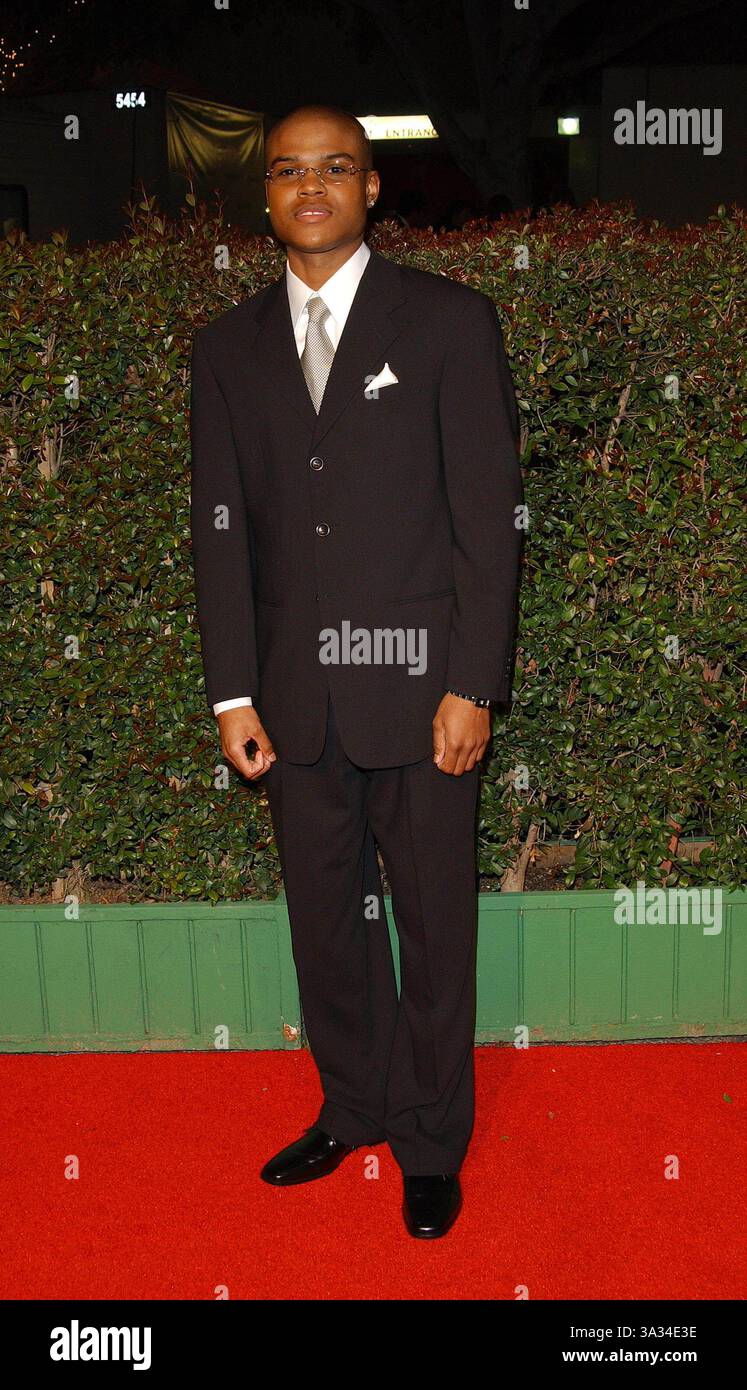 6 MARZO 2004 - STUDIO CITY, CALIFORNIA, USA - K35920FB.35ESIMO NAACP IMAGE AWARDS ARRIVI, PRESSO IL. UNIVERSAL AMPHITHEATRE IN STUDIO City, CA..03/06/2004. FITZROY BARRETT/ 2004.GEORGE GORE II (immagine di credito: © Globe Photos/ZUMAPRESS.com) Foto Stock
