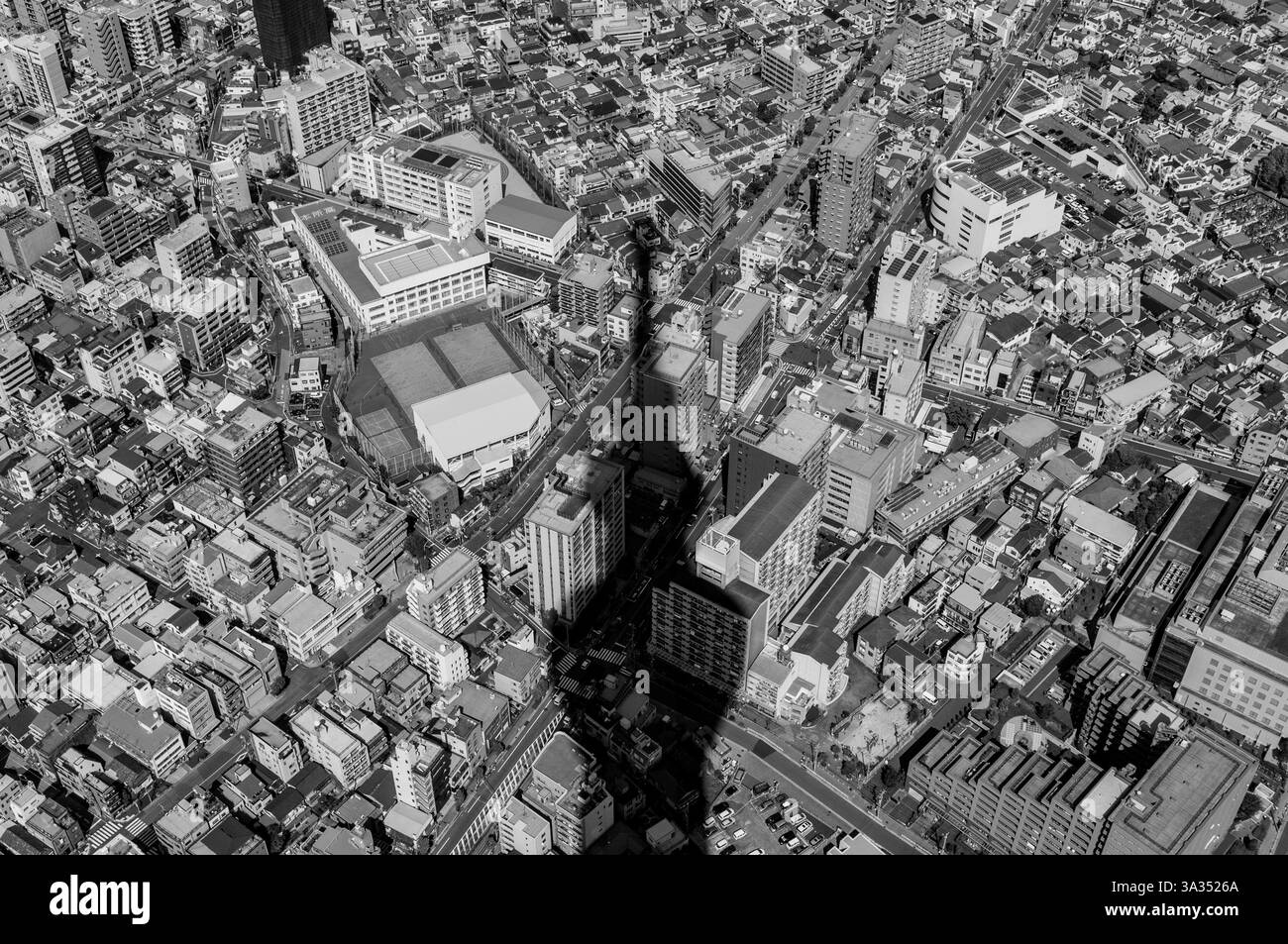 Vista dal Tokyo Skytree Foto Stock