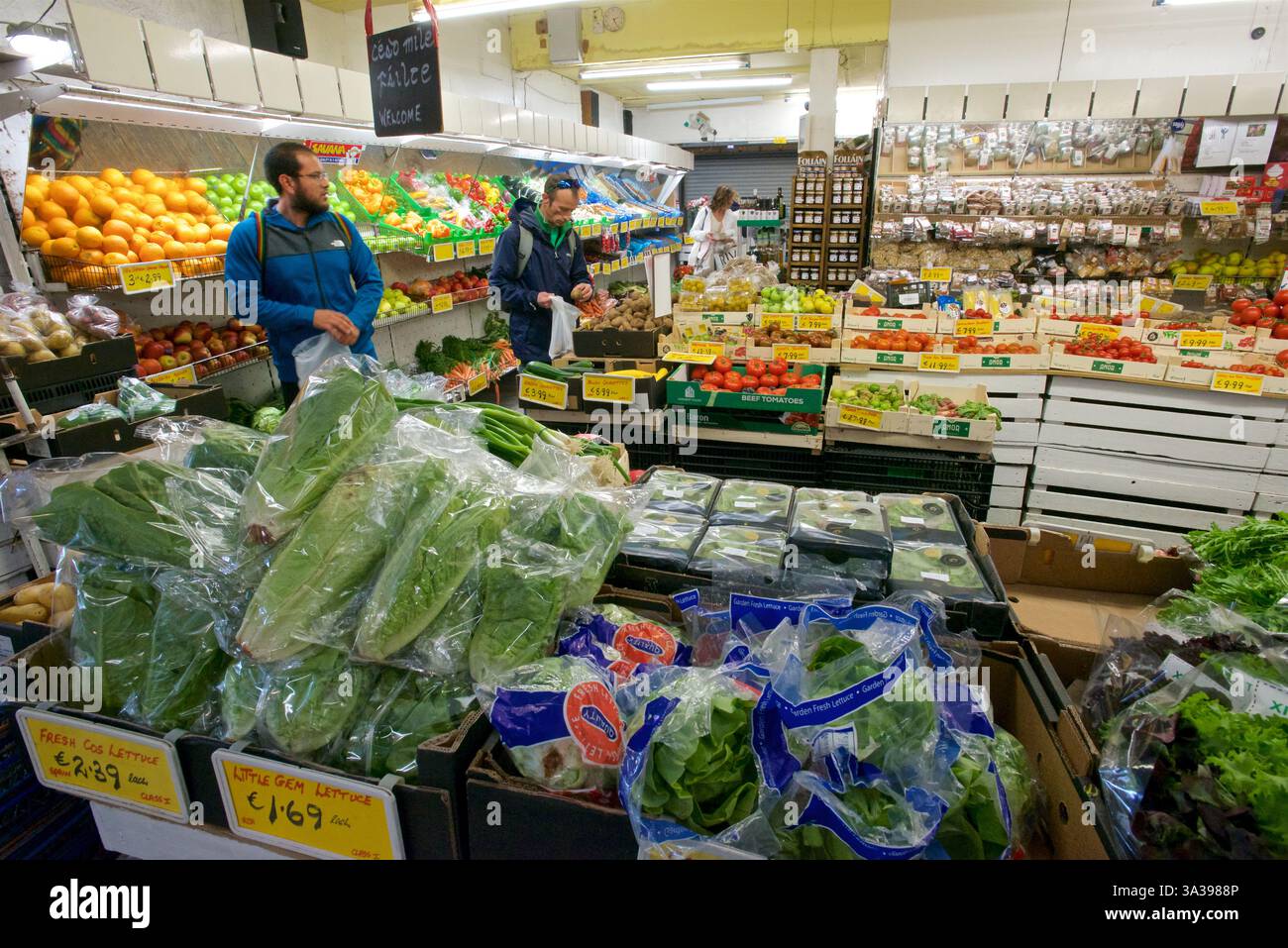 The English Market, Cork, County Cork, Repubblica d'Irlanda Foto Stock