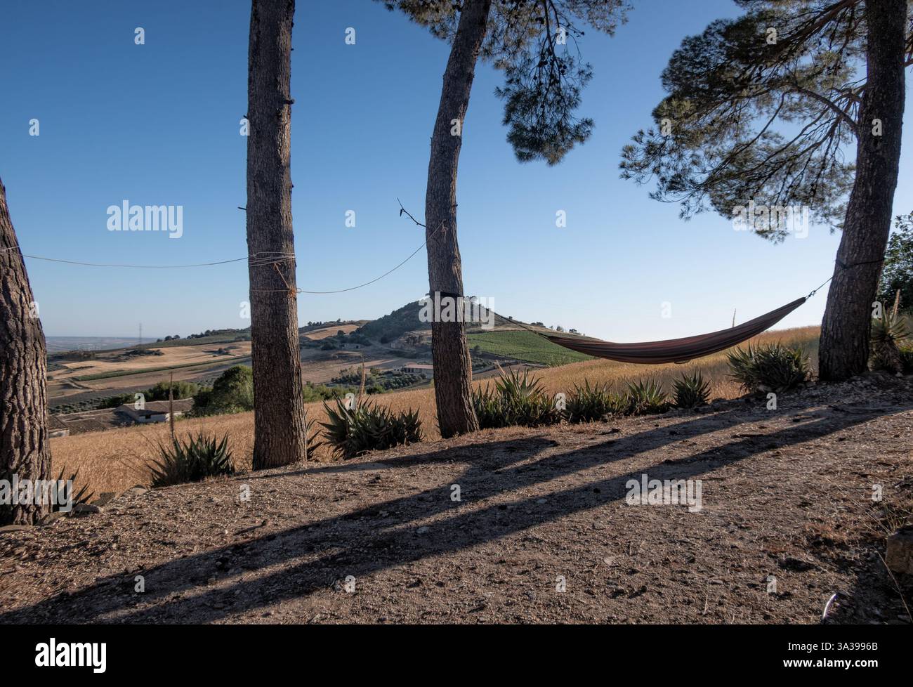 Buseto Palizzolo, Sicilia nord occidentale, in provincia di Trapani, Italia Foto Stock