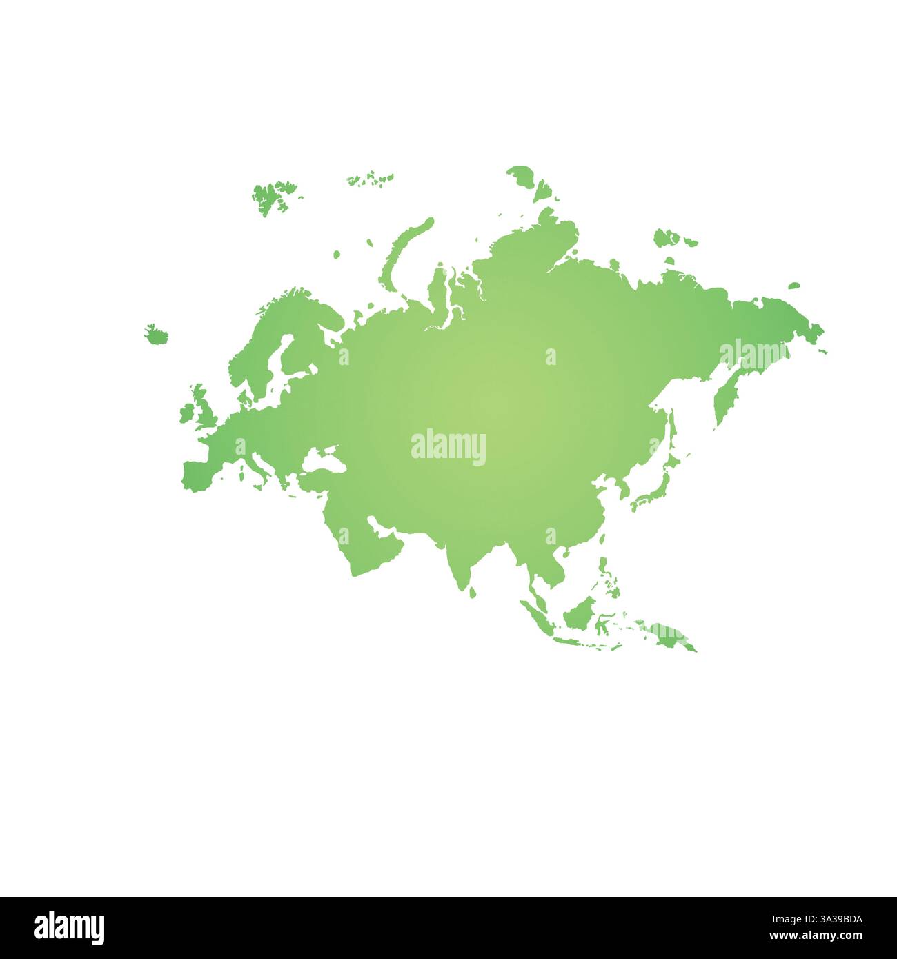 Mappa dell'Eurasia, insegna silhouette. Mappa del mondo Globe. Illustrazione vettoriale isolata su sfondo trasparente. Europa e Asia Illustrazione Vettoriale