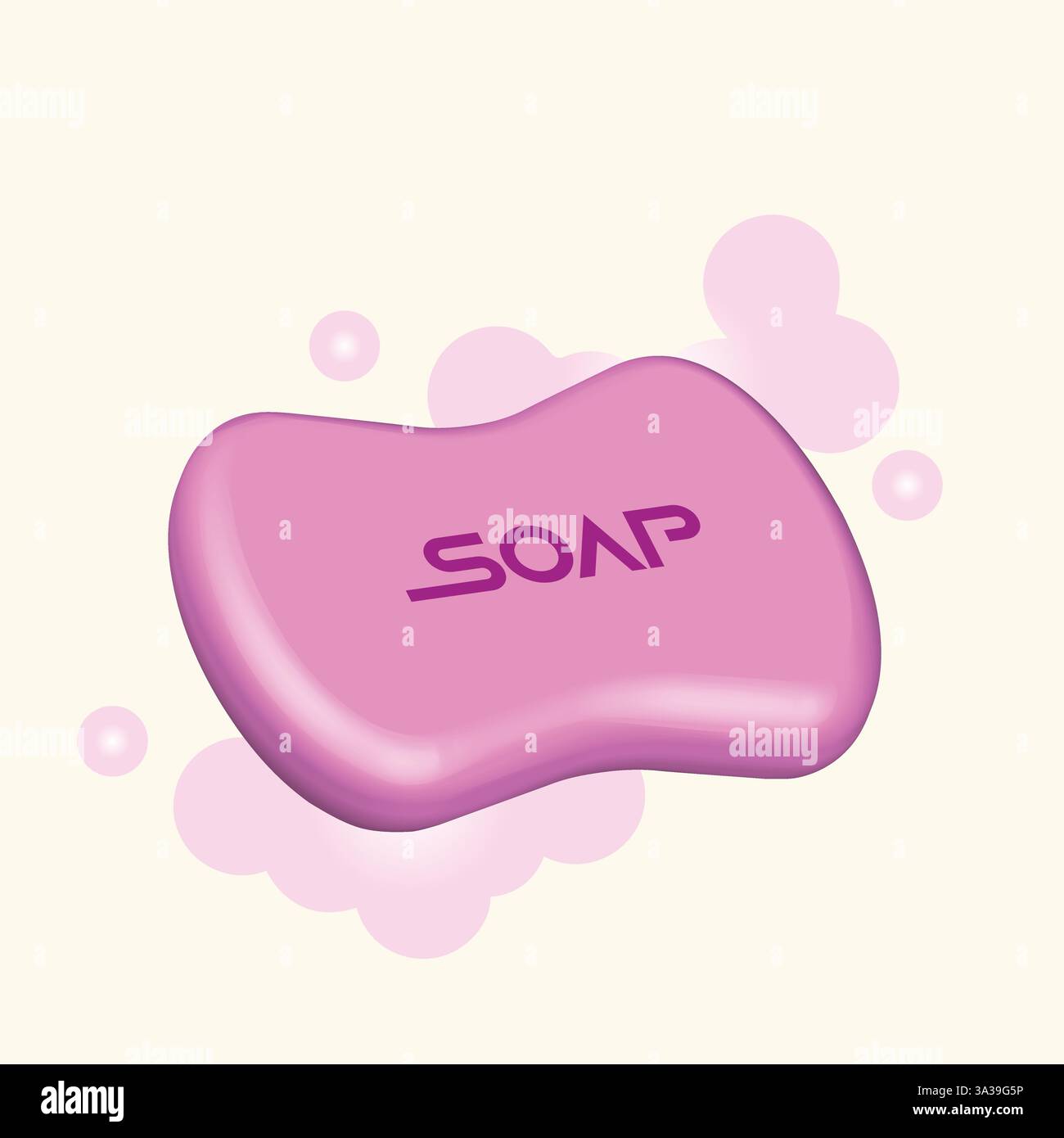 Sapone Bubble Bliss Illustrazione Vettoriale