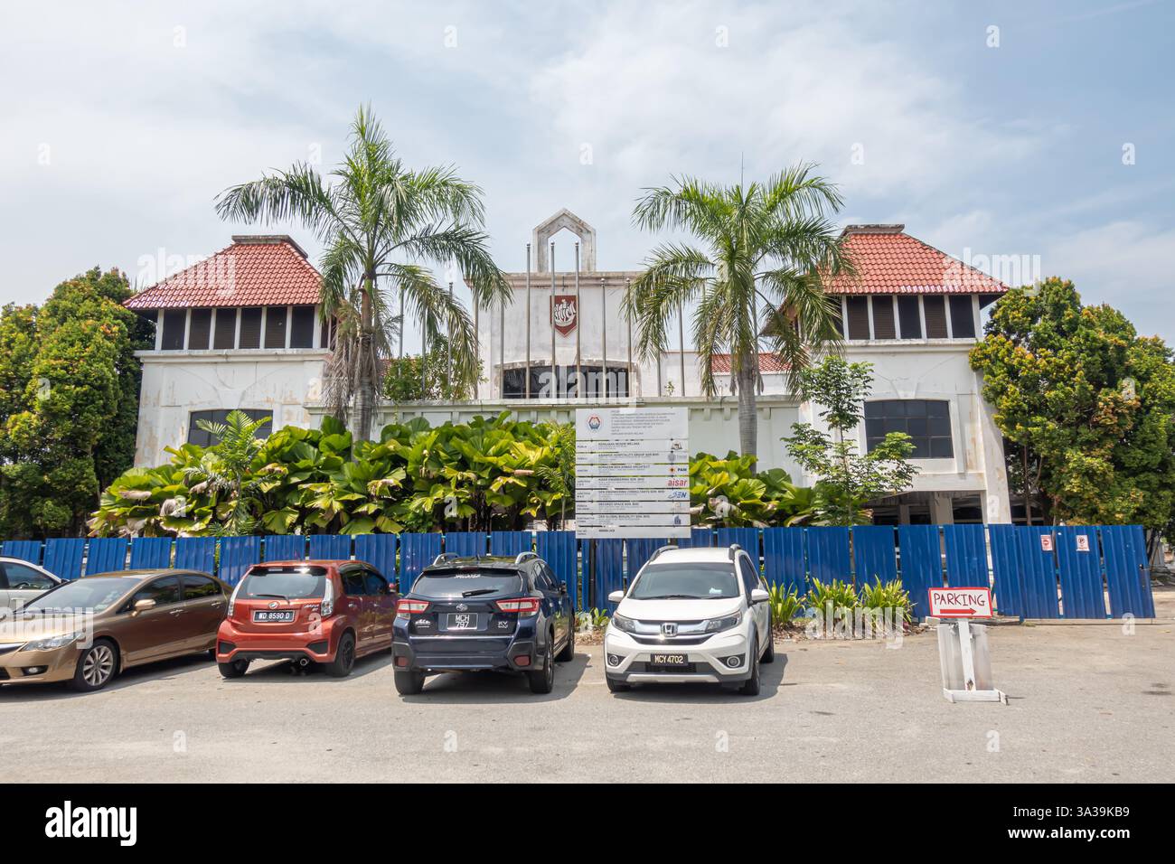 Edificio alberghiero di Lisbona, insediamento portoghese, Malacca, Malacca, Malesia Foto Stock