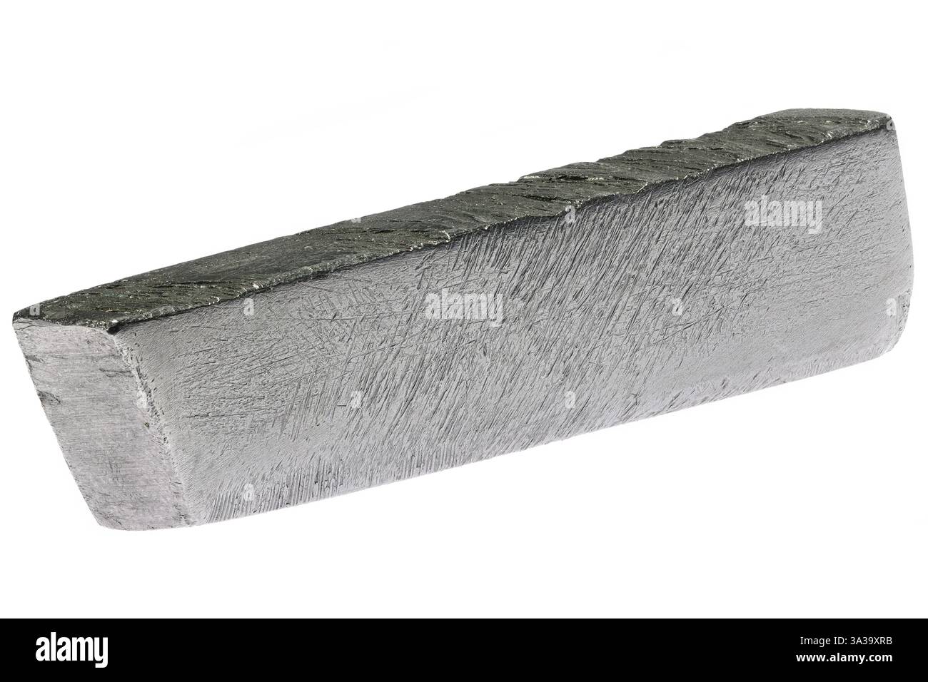 99,95% ammenda tantalio isolati su sfondo bianco Foto Stock