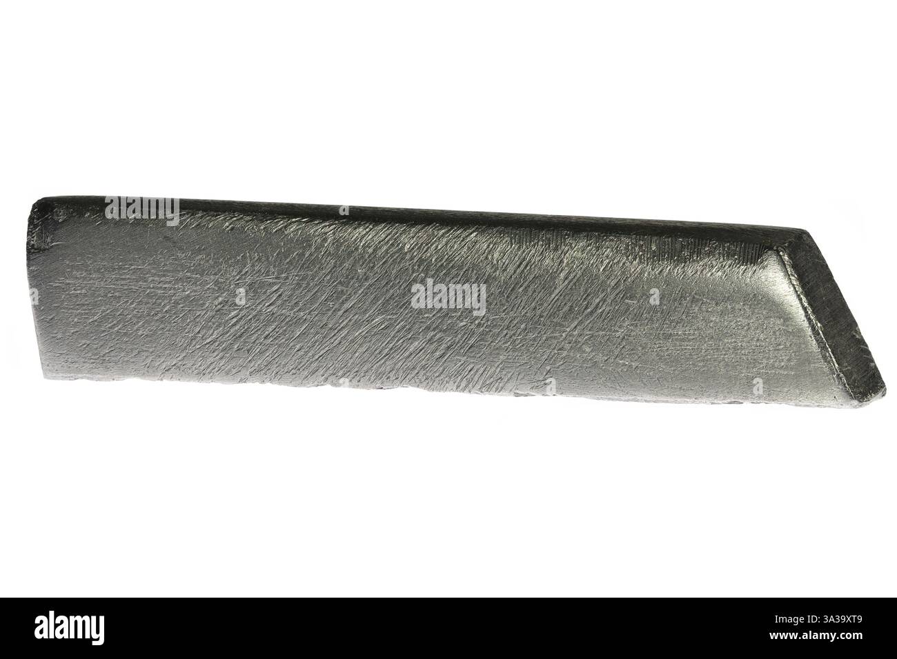 99,95% ammenda tantalio isolati su sfondo bianco Foto Stock