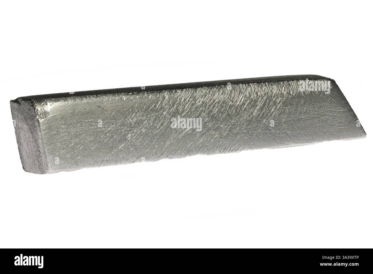 99,95% ammenda tantalio isolati su sfondo bianco Foto Stock