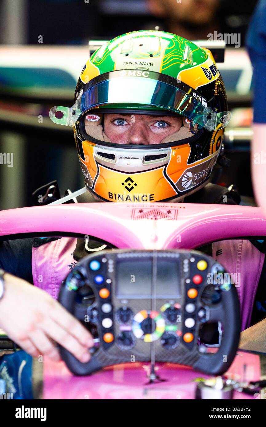 GASLY Pierre (fra), Alpine F1 Team A525, ritratto durante il Gran Premio d'Australia di Formula 1 Louis Vuitton 2025, 1° round del Campionato del mondo di Formula 1 FIA 2025 dal 14 al 16 marzo 2025 sull'Albert Park Grand Prix Circuit di Melbourne, Australia Foto Stock