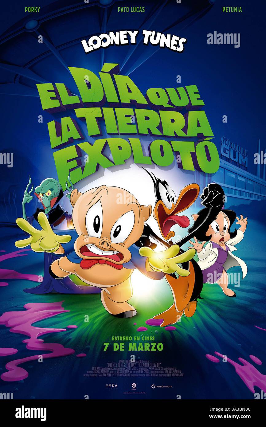 DAY THE EARTH BLOW UP, THE: A LOONEY TUNES MOVIE (2024), DIRETTO DA PETER BROWNGARDT. Crediti: WARNER BROS. ANIMAZIONE / album Foto Stock