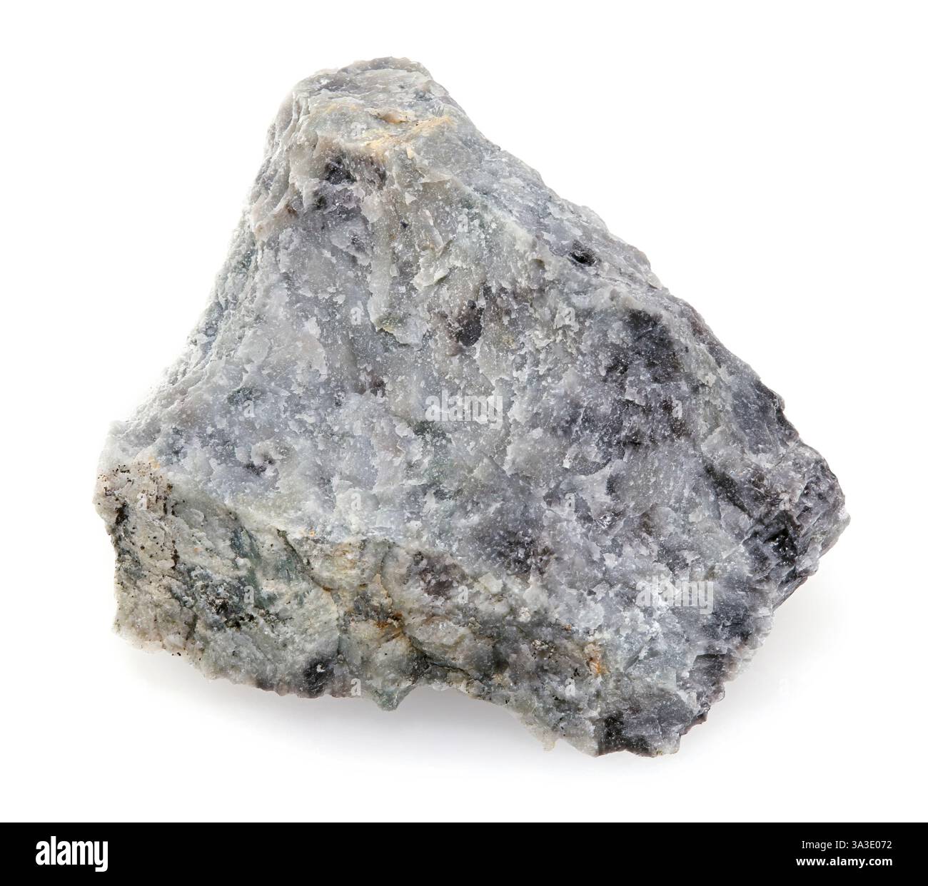Sienite nefelina, roccia magmatica Igneous, Mt. St Hilaire, Quebec, Canada Foto Stock