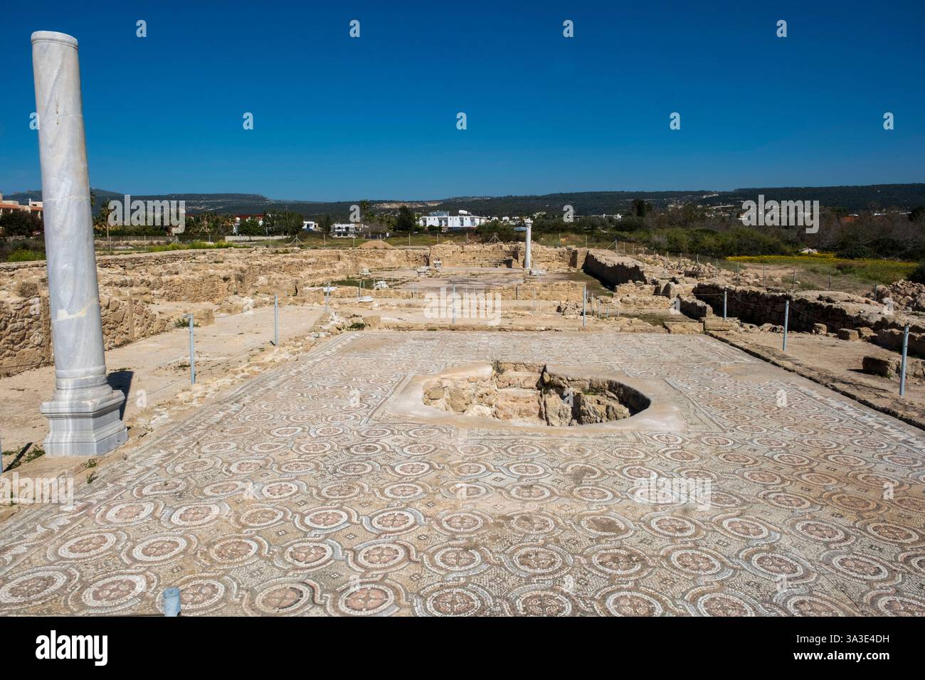 Sito archeologico di Agios Georgios a Pegeia, regione di Paphos, Cipro. Foto Stock