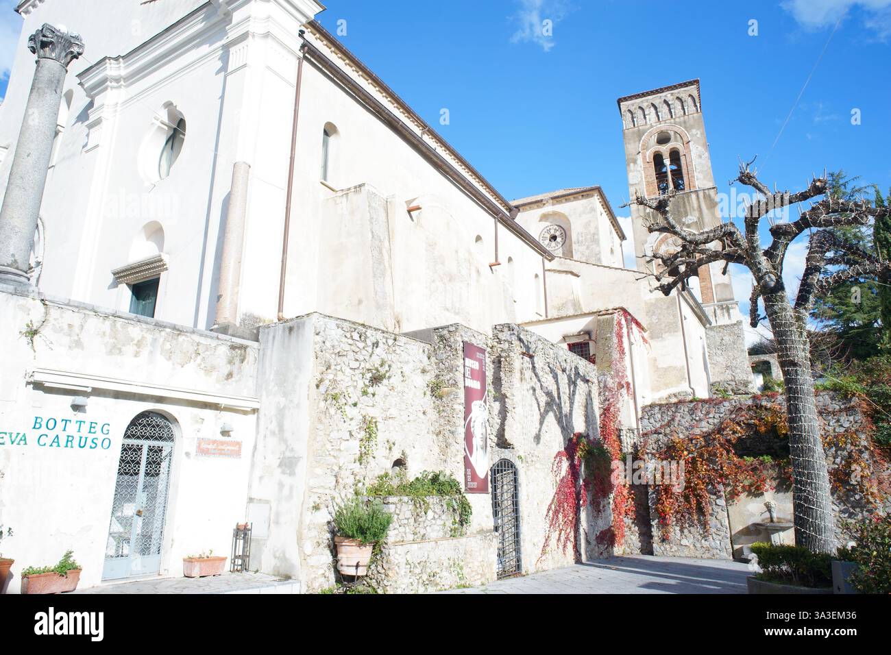 Duomo, Ravello, Costiera Amalfitana, Salerno, Campania, Italia, Europa Foto Stock