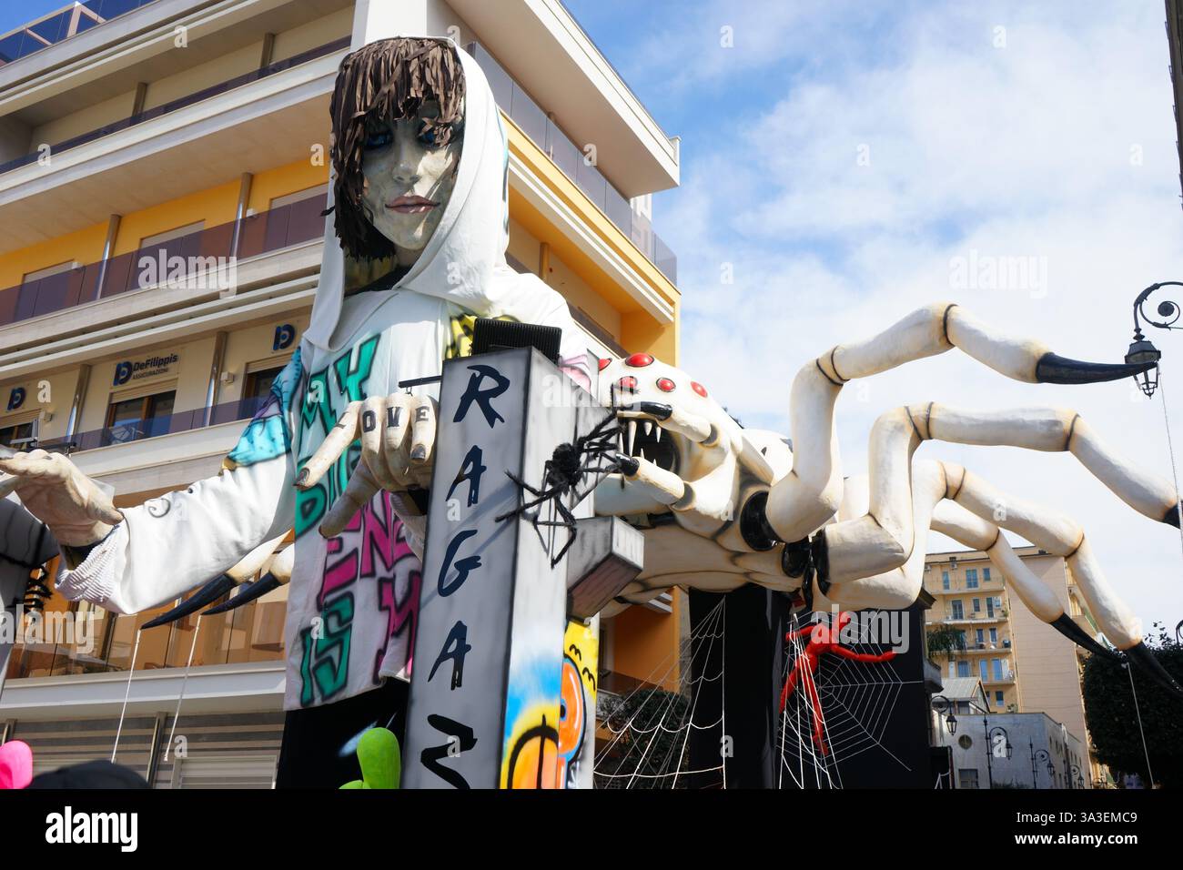2025 Carnevale - Nocera inferiore, provincia di Salerno, Italia Foto Stock