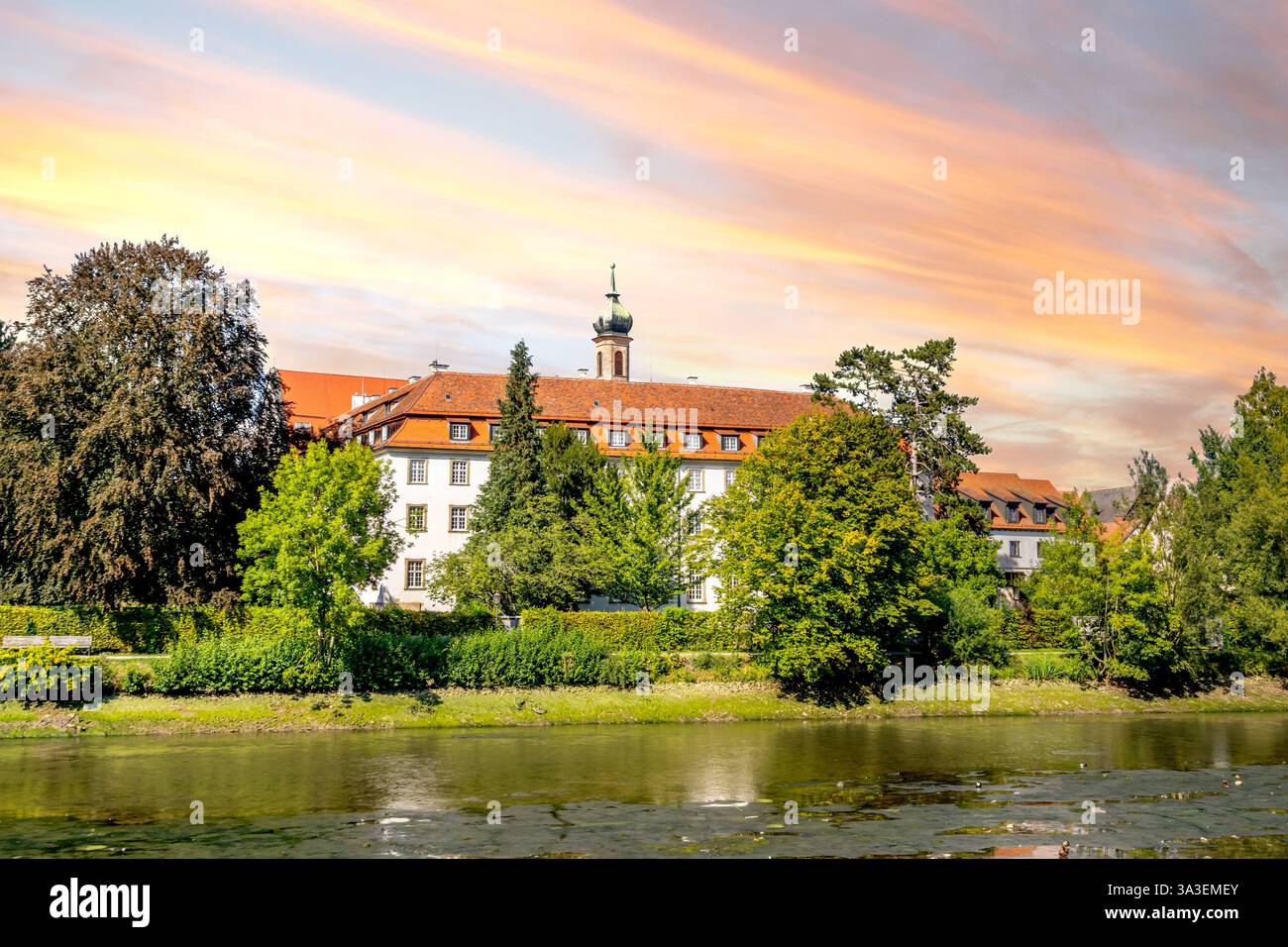 Città vecchia di Rottenburg am Neckar, Germania Foto Stock