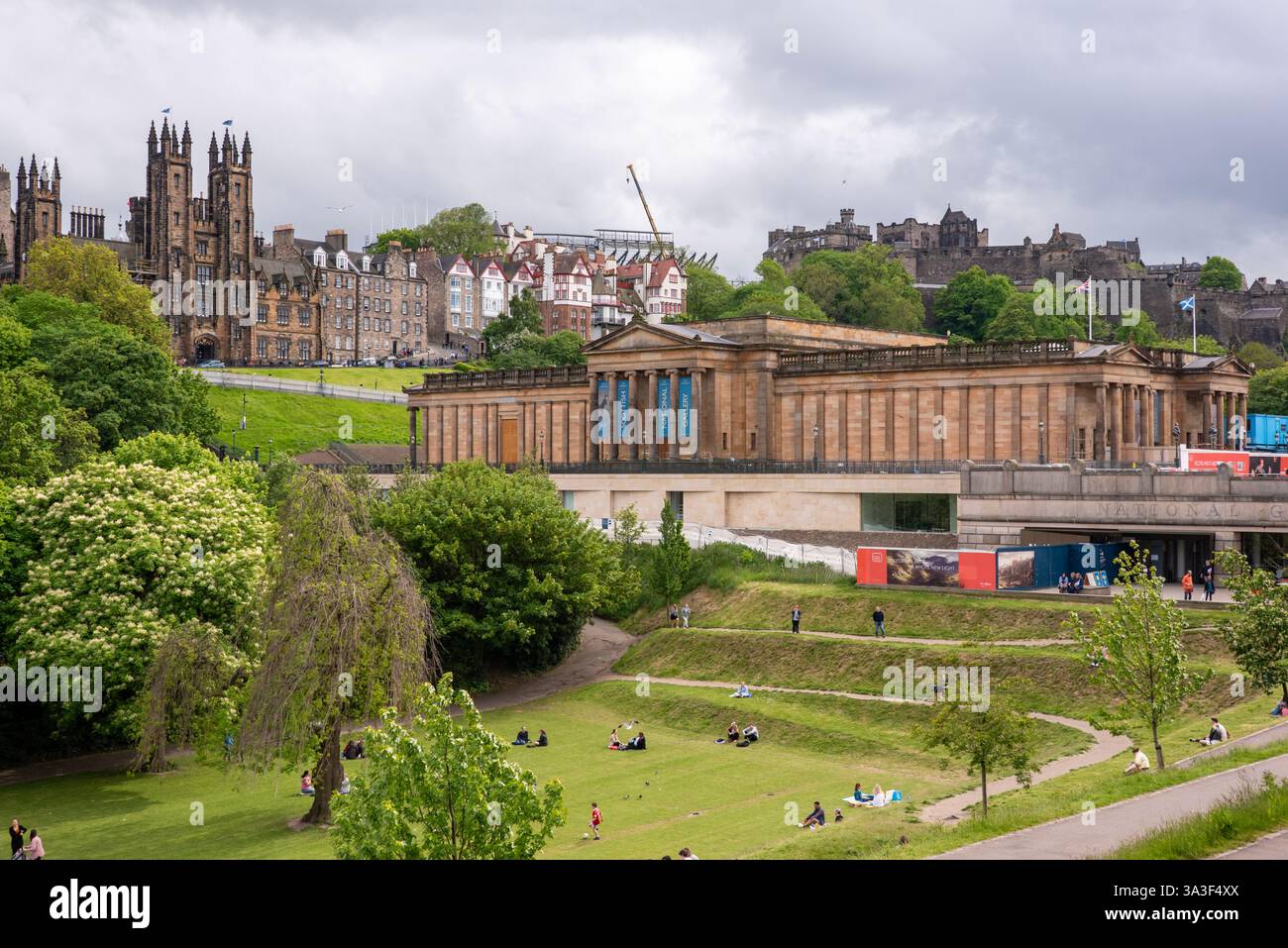 Il National, Edimburgo, Scozia Foto Stock