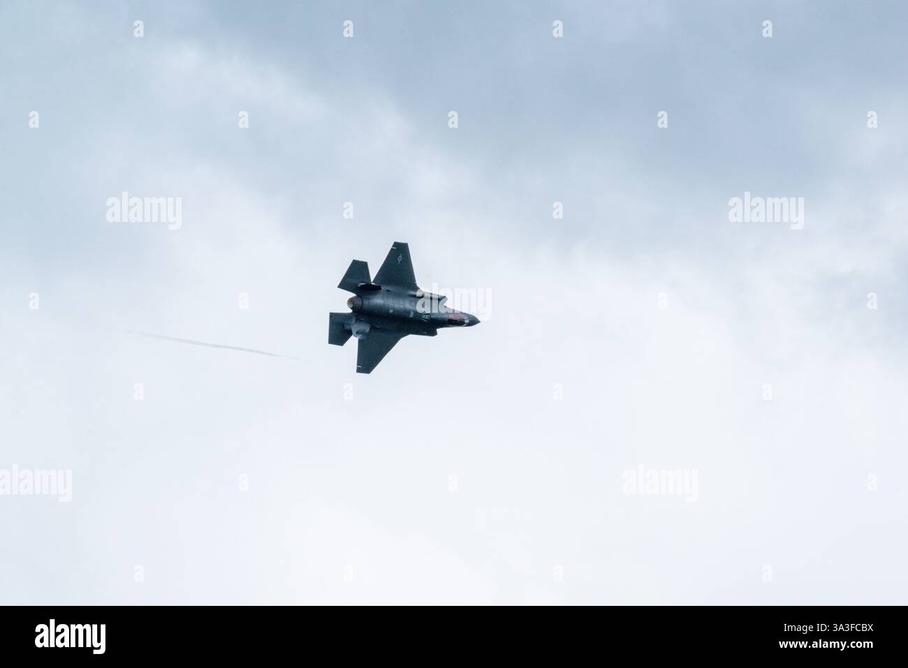 Dimostrazione del Lockheed Martin F-35 Lightning II, Gatineau, Québec, Canada Foto Stock