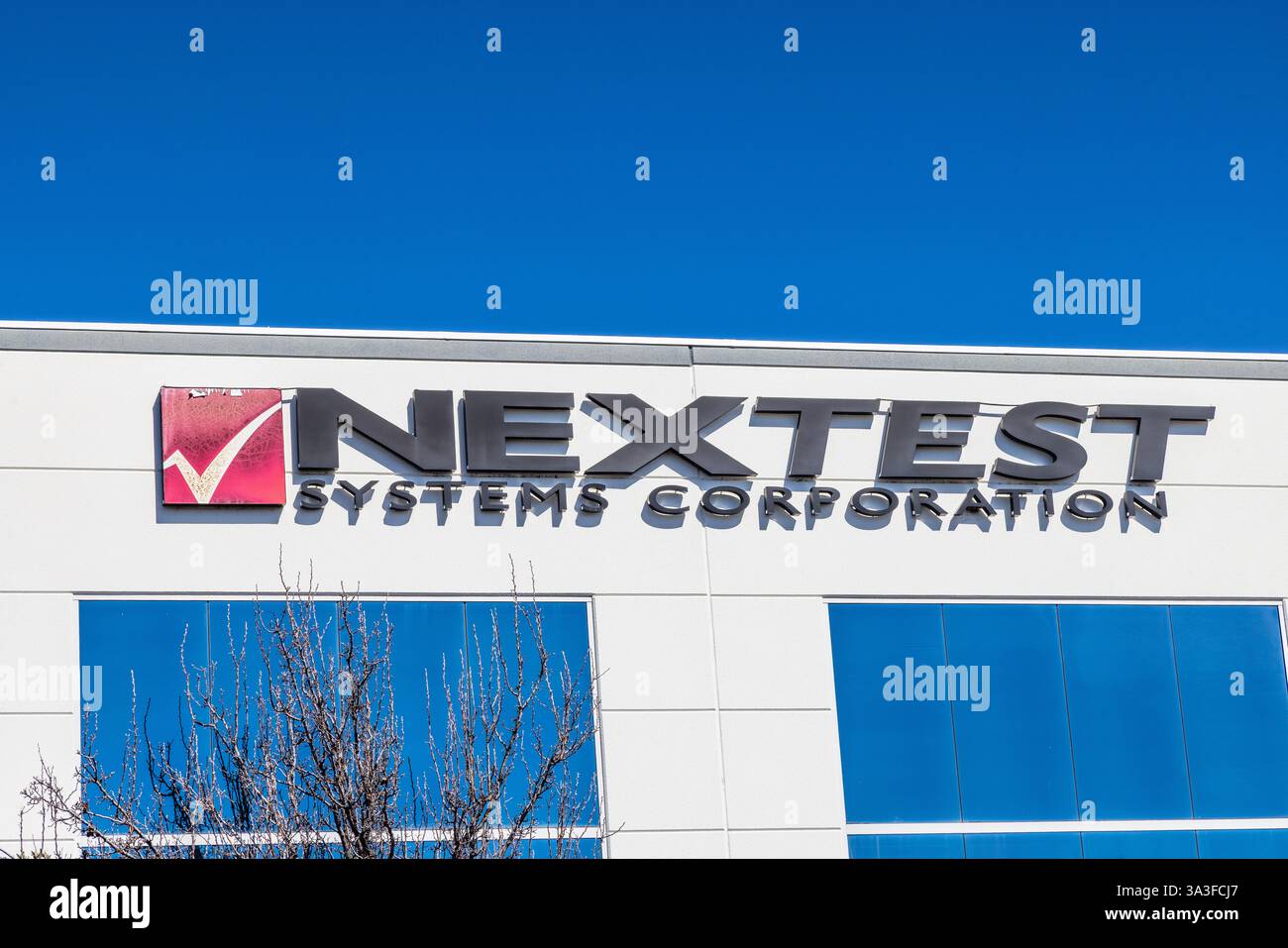 Nextest ora parte di Terradyne a San Jose California USA Foto Stock