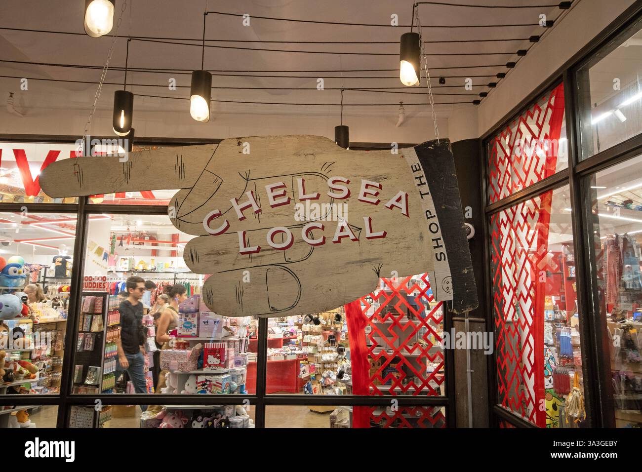Chelsea Market, West Side, Manhattan, New York City, Stati Uniti Foto Stock