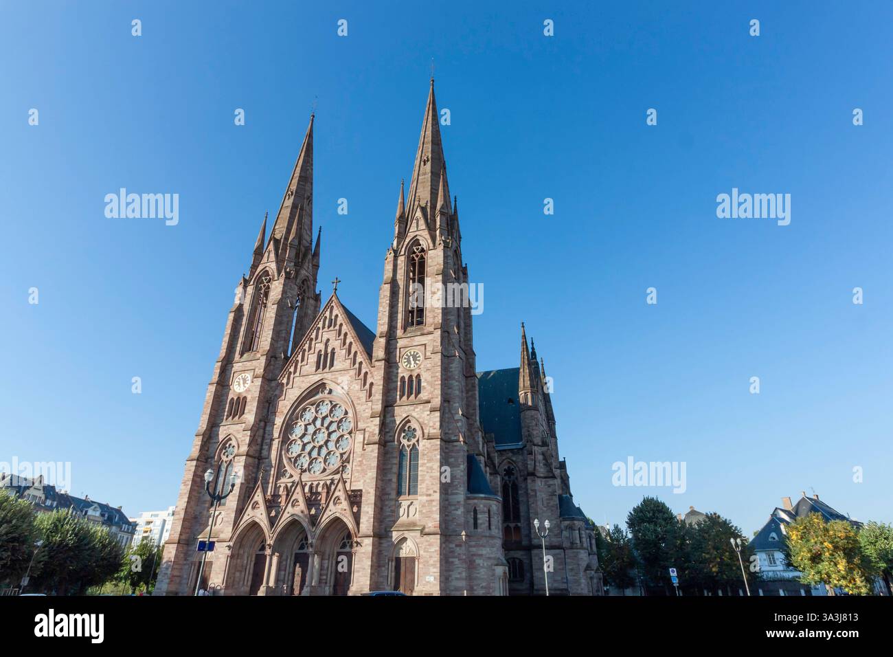 Église réformée Saint-Paul (Chiesa di San Paolo) a Strasburgo, Francia Foto Stock