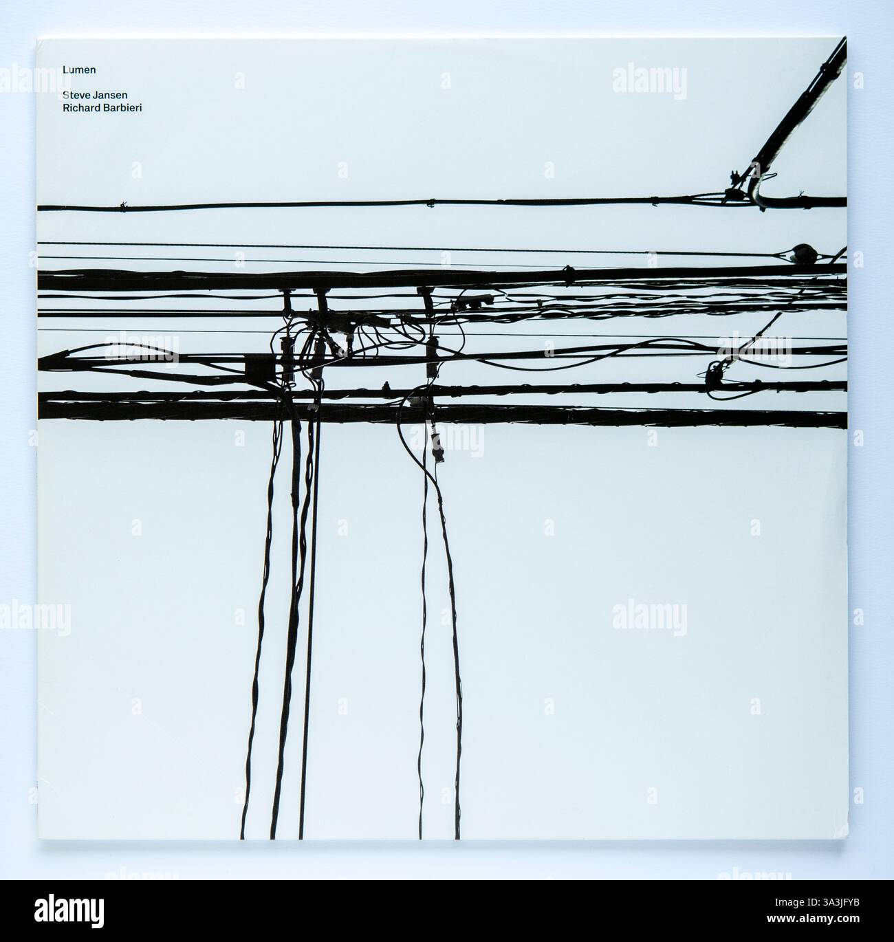 Cover LP di Lumen, una registrazione dal vivo del 1996 degli ex membri giapponesi Steve Jansen e Richard Barbieri, pubblicata nel 2015. Foto Stock