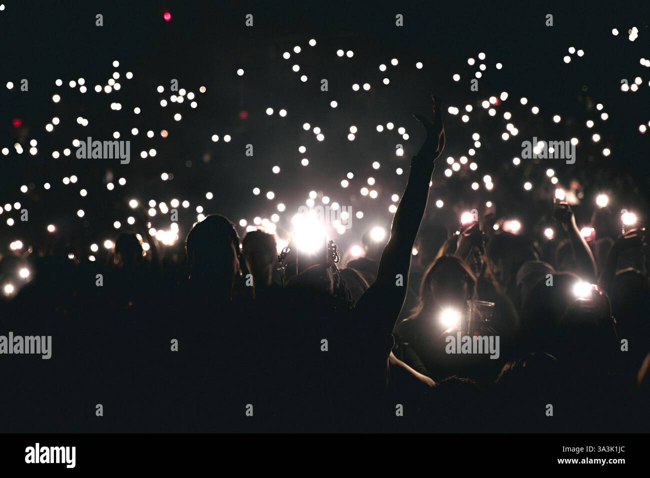 Fotografia dei concerti musica dal vivo Foto Stock