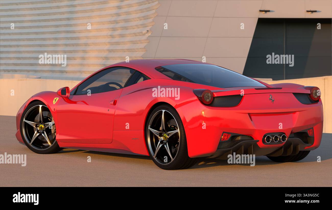 Ferrari 458 Italia... è bello Foto Stock
