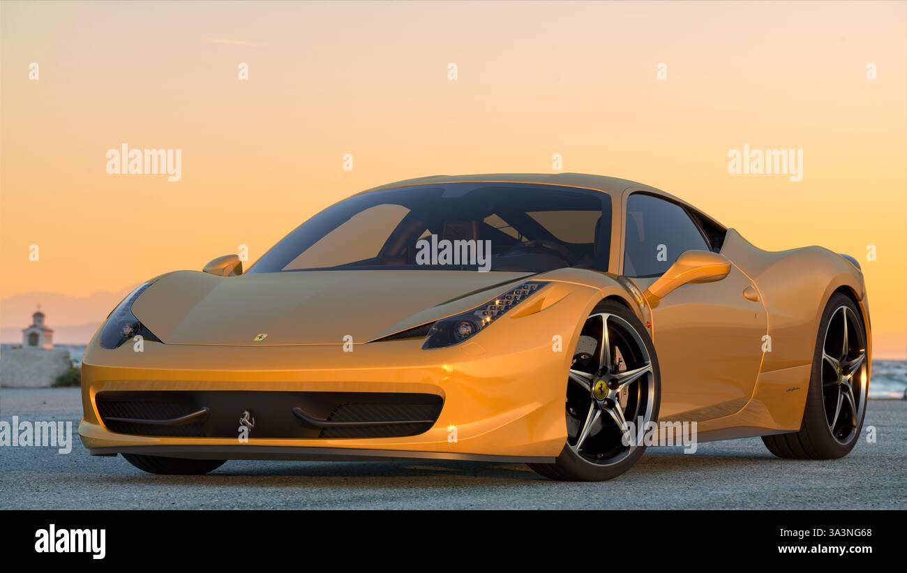 Ferrari 458 Italia... è bello Foto Stock