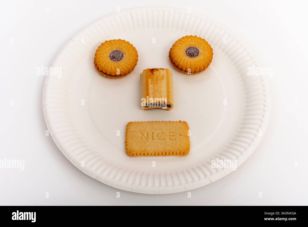 Biscotti inglesi tradizionali Foto Stock