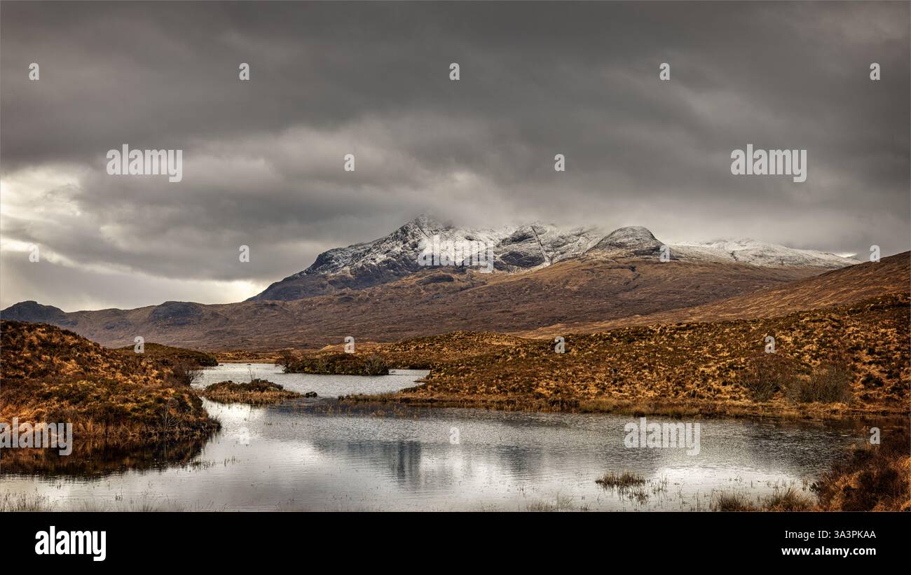Moor di Sligachan Foto Stock