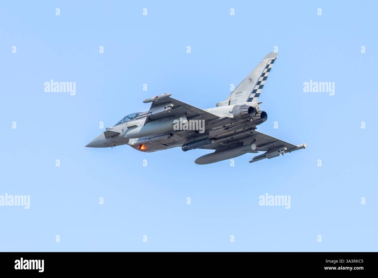 Reg: MM7301, Eurofighter Typhoon EF2000, Italia - Aeronautica militare. Foto Stock