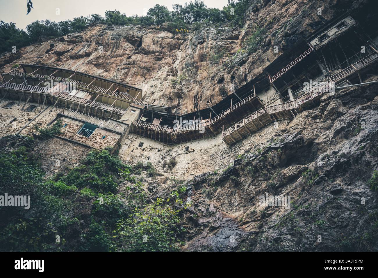 Monastero di San Giovanni Battista a Stemnitsa, Arkadia, Grecia Foto Stock