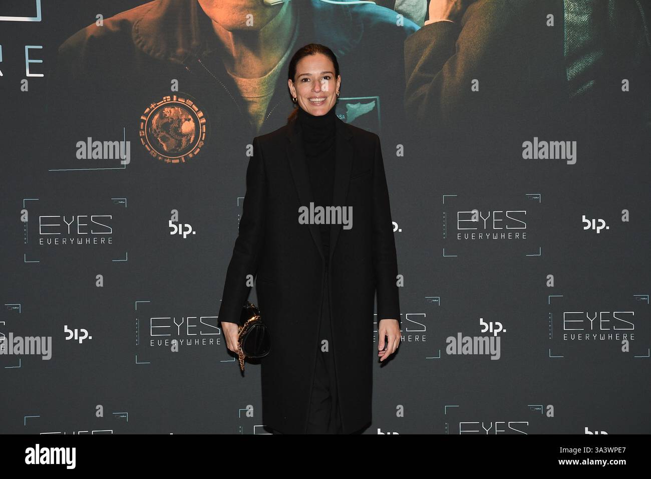 Roma, Italia. 17 marzo 2025. Roma, Cinema lo spazio Cinema moderno prima del documentario "Eyes Everywhere", nella foto: Chiara Baschetti credito: Agenzia fotografica indipendente/Alamy Live News Foto Stock