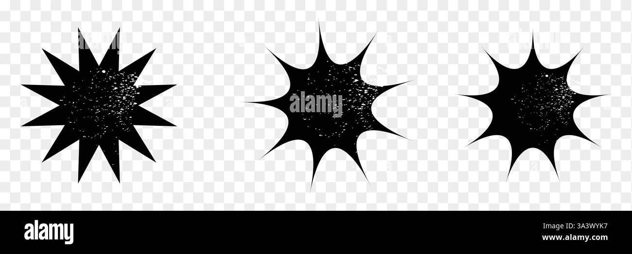 Stella simbolo patriot grunge forma vettoriale Illustrazione Vettoriale