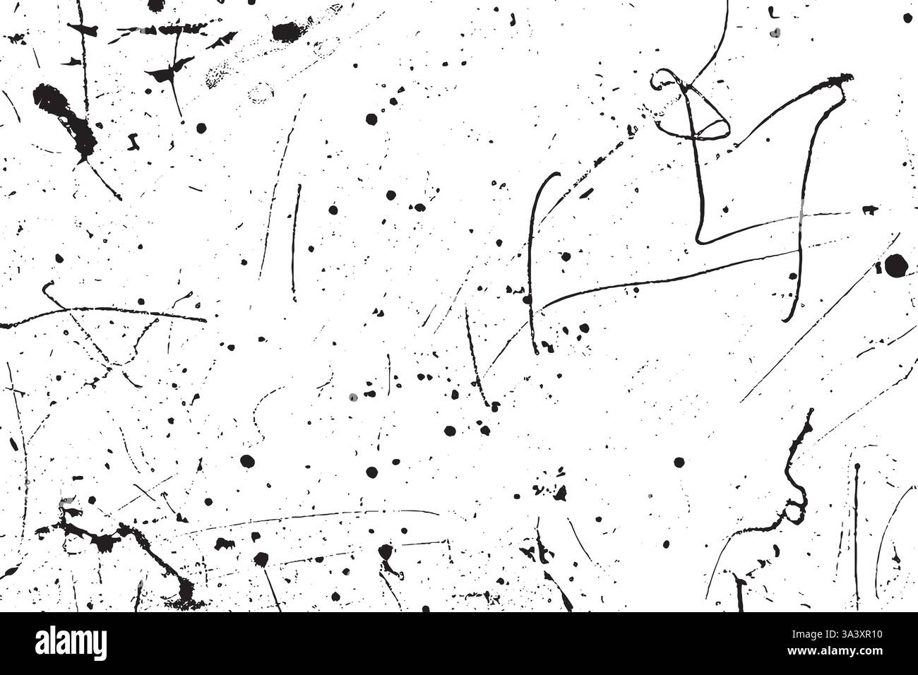 Grana della carta di scansione macchiata vintage. Vecchia copertura usurata sfondo in difficoltà. Effetto glitch vintage graffiato per il design. grana grunge. Illustrazione Vettoriale