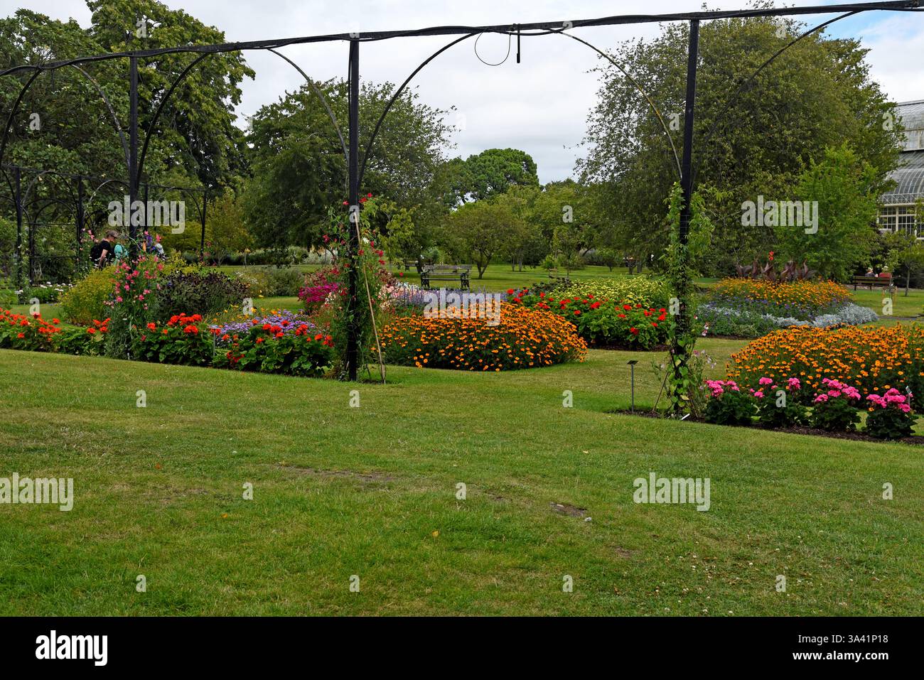 Dublino, Irlanda - 5 agosto 2024, i Giardini Botanici nazionali (Glasnevin) a Dublino, Irlanda Foto Stock