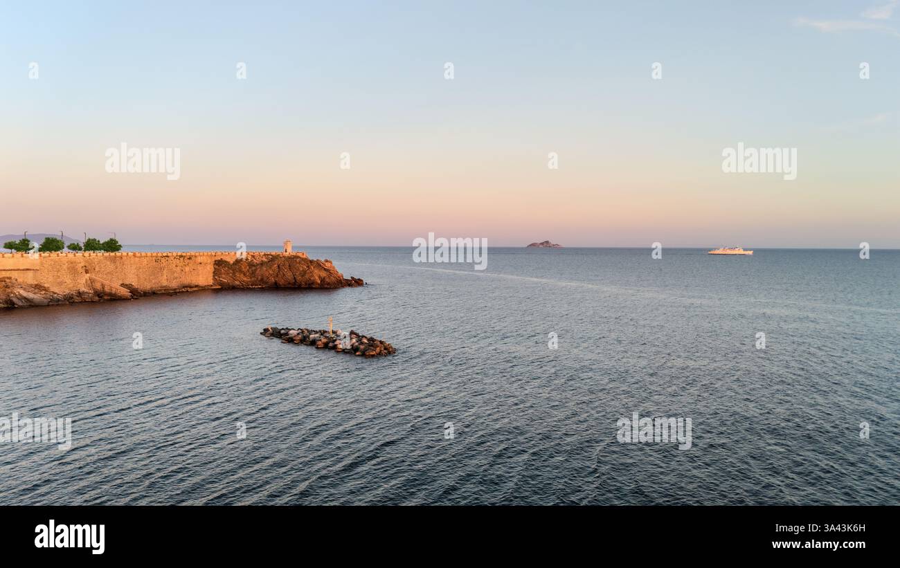 Piombino è un comune italiano della provincia di Livorno, in Toscana. Foto Stock