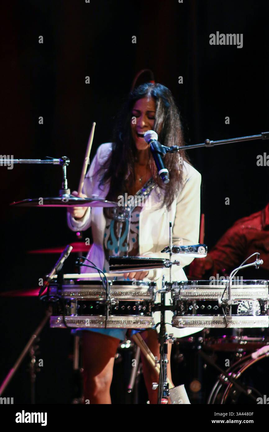 30 maggio 2014 - Wilmington, Delaware, Stati Uniti - la musicista SHEILA e si esibisce al World Cafe Live at the Queen. (Immagine di credito: © Saquan Stimpson/ZUMA Wire/ZUMAPRESS.com) Foto Stock