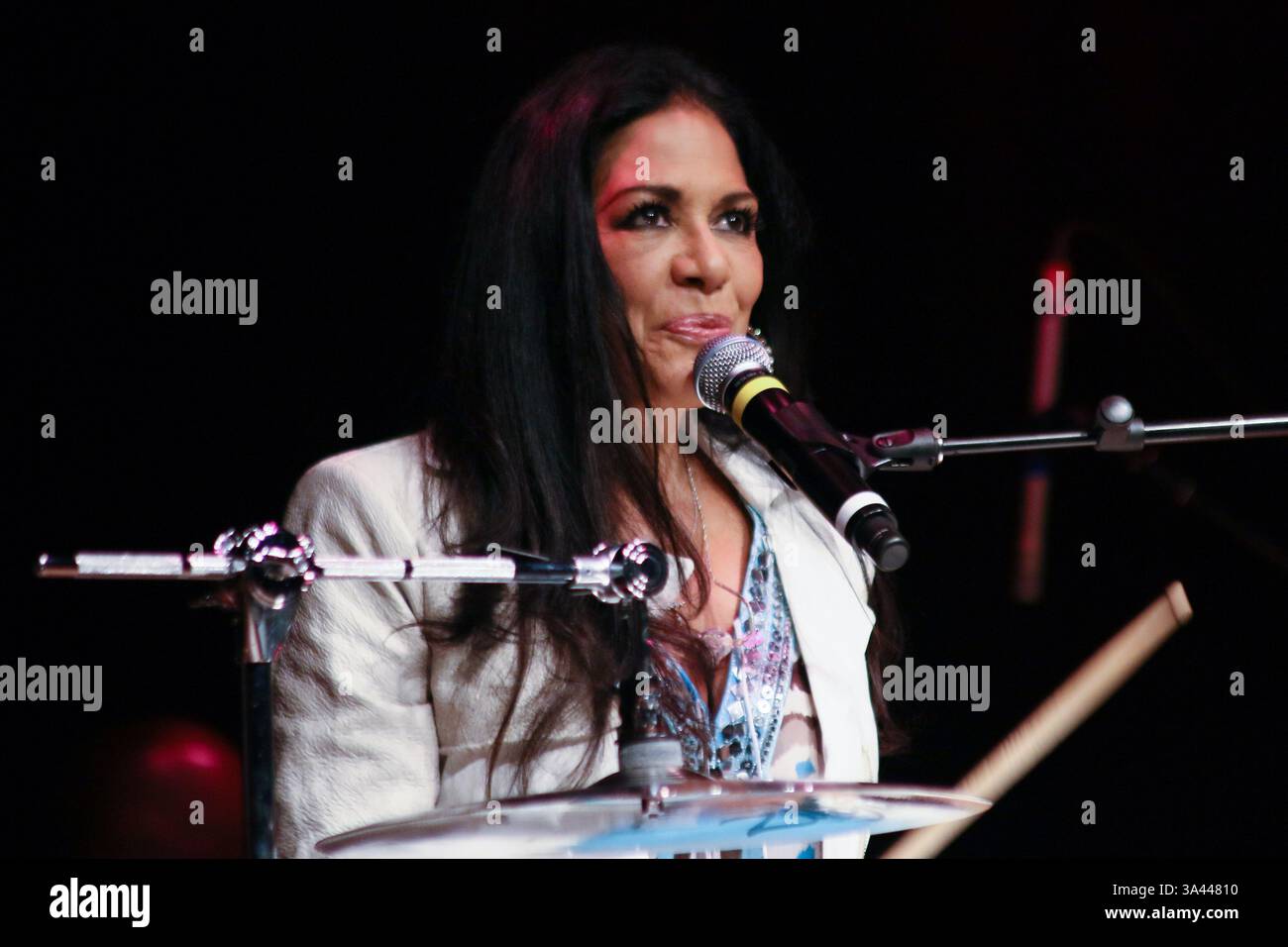 30 maggio 2014 - Wilmington, Delaware, Stati Uniti - la musicista SHEILA e si esibisce al World Cafe Live at the Queen. (Immagine di credito: © Saquan Stimpson/ZUMA Wire/ZUMAPRESS.com) Foto Stock